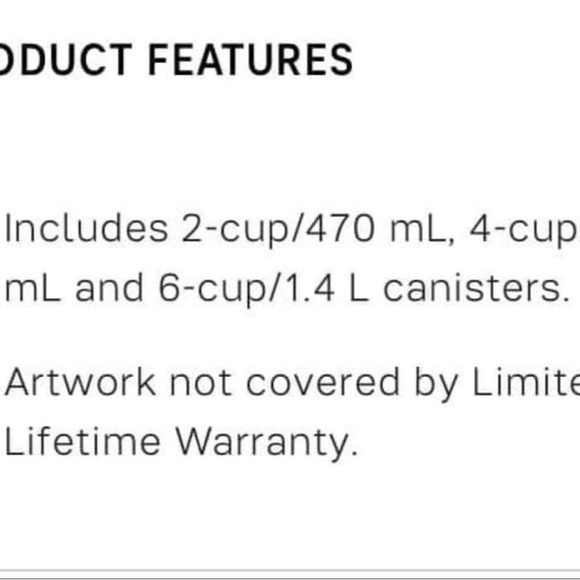 New ! Tupperware urban canister - Picture 4 of 4